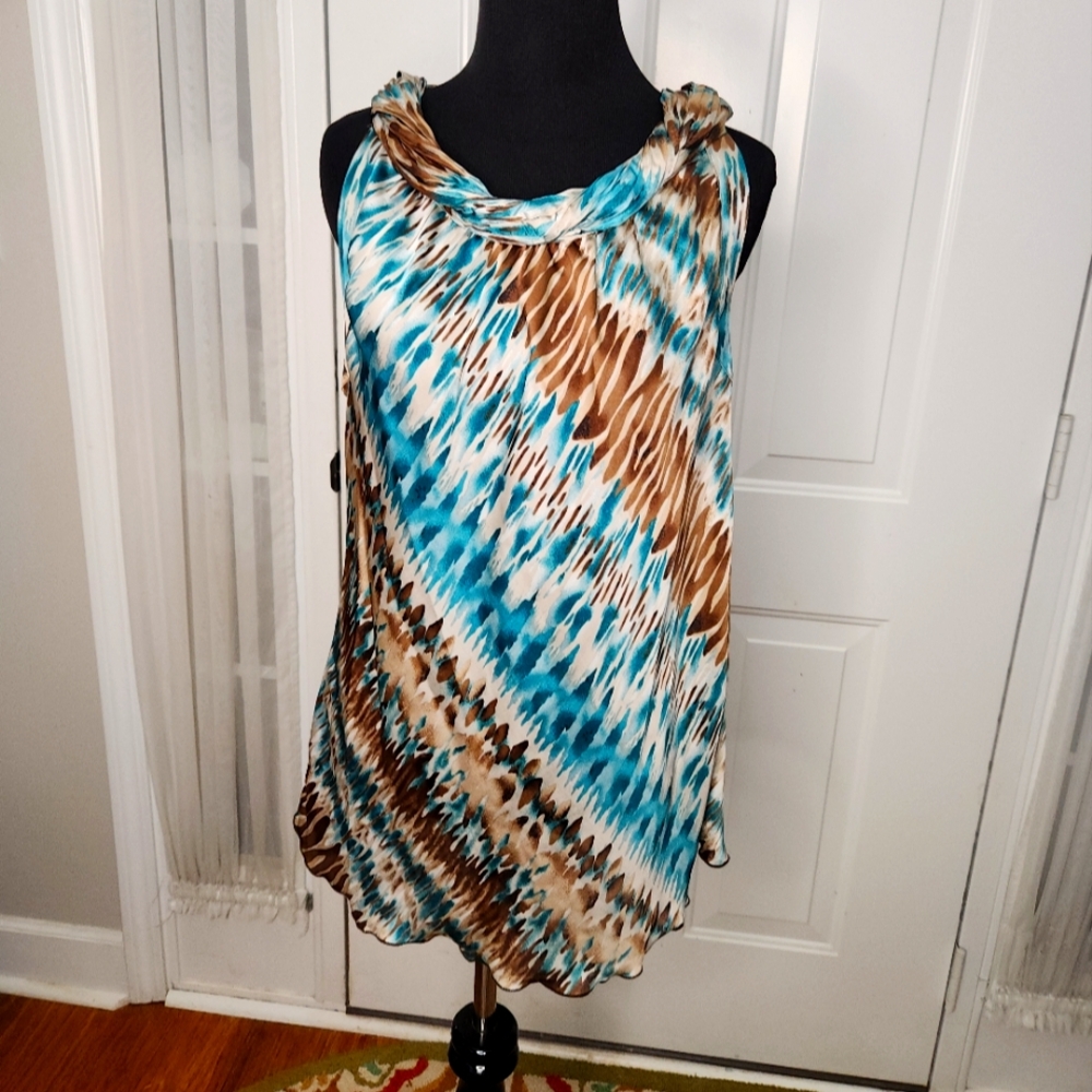 New Directions Groovy WILD Top Women's Size Large